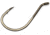 Gamakatsu 0 Octopus Hook, Barbed, Needle Point, Ringed Eye, Bronze, Size 3/0, 6 per Pack, 2113
