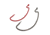 Gamakatsu EWG Shank Black Worm Hook - Size 2/0 792895