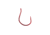 Gamakatsu Finesse Wide Gap Hook, Needle Point Ringed Eye, Red, Size 2, 6 per Pack, 230309