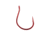 Gamakatsu Finesse Wide Gap Hook, Needle Point Ringed Eye, Red, Size 3/0, 5 per Pack, 230313