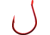 Gamakatsu Finesse Wide Gap Hook, Needle Point Ringed Eye, Red, Size 2/0, 6 per Pack, 230312