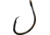 Gamakatsu Nautilus Circle Hook, Needle Point, Offset Ringed Eye, NS Black, Size 1, 8 per Pack, 42410