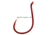 Gamakatsu Octopus Hook, Barbless, Needle Point Offset, Ringed Eye, Red, Size 5/0, 25 per Pack, 75315-25