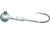 Gamakatsu Round 211 Jighead, 1/8 oz, Sz 1 Hook, Nickel Silver Black, 5/Pack, 501410-1/8