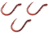 Gamakatsu Single Egg Red 12, 10 Hooks P/P 04304