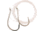 Gamakatsu Solid Tie Mooching Rig, Needle Point, Nickel, 25 lb Weight, Size 2/0 And 3/0, 3 Per Pack, 218023-25