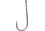 Gamakatsu Worm Hook, Needle Point, Straight Shank, Round Bend, Ringed Eye, NS Black, Size 5/0, 5 per Pack, 48415