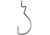 Gamakatsu Worm Skip Gap Nsb 1/0, 6 Hooks P/P 266411