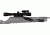 Gamo Varmint Hunter Rifle Scope, 4x32mm, 1 inch Tube, Second Focal Plane, 30-30 Reticle, w/ Laser and Light, Black, 6212045154