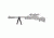 Gamo Air Rifles Air Rifle Foldable Bipod, Fits 11-31 mm Barrel Diameter 186771