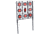 Gamo Air Rifles Tic-Tac-Toe Metal Spinner Target, 186768