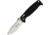 Ganzo Knives G7412 G-Lock Black Folding Knife, 3.5 satin finish 440C stainless blade, Black G10 handle, G7412-BK-WS