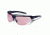 Gargoyles Cardinal-PR Sunglasses w/ Matte Black Frame, Rose Lens GAR10700080