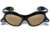 Gargoyles Gamer Sunglasses w/ Black Frame, Smoke Polarized w/Gold Mirror Lens GAR10700081