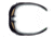 Gargoyles Gamer Sunglasses w/ Black Frame, Smoke Polarized w/Gold Mirror Lens GAR10700081