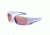 Gargoyles Wrath Sunglasses w/ White  Frame, Copper Polarized w/Blue Mirror Lens GAR10700041