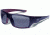 Gargoyles WRATH Sunglasses, Matte Black Frame, Smoke Polarized with Silver Mirror Lens, Polarized, 10700215.QTM