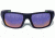 Gargoyles WRATH Sunglasses, Matte Black Frame, Smoke with Plasma Mirror Lens, 10700214.QTM