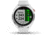 Garmin Approach S42 GPS Smartwatch, Stainless Steel with White Band, 010-02572-11
