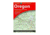 Garmin Delorme Oregon Atlas &amp; Gazetteer Paper Map 010-12657-00