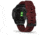 Garmin Fenix 6 Sapphire Multisport Fitness Watch, Black DLC w/Red Nylon Band, 010-02158-16