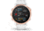 Garmin Fenix 6S Pro Multisport GPS Smartwatch, Rose Gold w/White Band, 010-02159-10