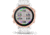 Garmin Fenix 6S Pro Multisport GPS Smartwatch, Rose Gold w/White Band, 010-02159-10