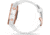 Garmin Fenix 6S Pro Multisport GPS Smartwatch, Rose Gold w/White Band, 010-02159-10