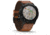 Garmin Fenix 6X Sapphire Multisport GPS Smartwatch, Black DLC w/Brown Leather Band, 010-02157-13