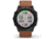Garmin Fenix 6X Sapphire Multisport GPS Smartwatch, Black DLC w/Brown Leather Band, 010-02157-13