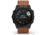 Garmin Fenix 6X Sapphire Multisport GPS Smartwatch, Black DLC w/Brown Leather Band, 010-02157-13