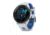 Garmin Forerunner 265 Watch, Black Bezel w/ Whitestone Case and Whitestone/Tidal Blue Silicone Band, 010-02810-01