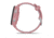 Garmin Forerunner 265S Watch, Black Bezel w/ Light Pink Case and Light Pink/Powder Gray Silicone Band, 010-02810-05