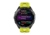 Garmin Forerunner 965, Carbon Gray DLC Titanium Bezel w/ Black Case and Amp Yellow/Black Silicone Band, 010-02809-02