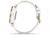 Garmin Lily Smartwatch - Womens, Light Gold / White Leather, 010-02384-A3
