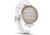 Garmin Lily Smartwatch - Womens, Metal Hazel / White Silicone, 010-02384-00
