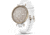 Garmin Lily Smartwatch - Womens, Metal Hazel / White Silicone, 010-02384-00