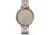 Garmin Lily Smartwatch - Womens, Rose Gold / Light Sand Silicone, 010-02384-01