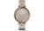 Garmin Lily Smartwatch - Womens, Rose Gold / Light Sand Silicone, 010-02384-01