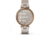 Garmin Lily Smartwatch - Womens, Rose Gold / Light Sand Silicone, 010-02384-01