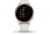 Garmin Vivoactive 4S GPS Smartwatch, White/Rose Gold, 010-02172-21