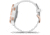 Garmin Vivoactive 4S GPS Smartwatch, White/Rose Gold, 010-02172-21