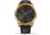 Garmin Vivomove 3 Luxe Hybrid Smartwatch w/Leather Band, 24K Gold/Black, 010-02241-02