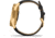 Garmin Vivomove 3 Luxe Hybrid Smartwatch w/Leather Band, 24K Gold/Black, 010-02241-02
