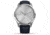 Garmin Vivomove 3 Luxe Hybrid Smartwatch w/Leather Band, Navy/Silver, 010-02241-00