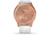 Garmin Vivomove 3 Style Hybrid Smartwatch w/Silicone Band, Rose Gold/White,, 010-02240-00