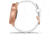 Garmin Vivomove 3 Style Hybrid Smartwatch w/Silicone Band, Rose Gold/White,, 010-02240-00