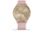 Garmin Vivomove 3S Hybrid Smartwatch, Dust Rose/Light Gold, 010-02238-01