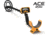 Garrett Ace 200, 6.5x9 in, Black/Yellow, Medium 1141070