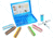 Gatco Sharpeners Edgemate 5 Stone Knife Sharpening System, Medium, 10005